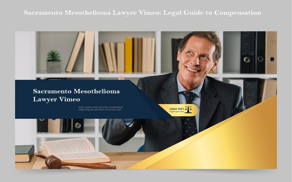 Read more about the article Sacramento Mesothelioma Lawyer Vimeo: Legal Guide to Compensation