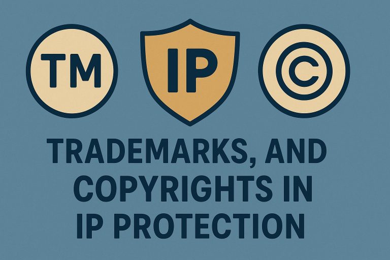 Read more about the article The Role of Patents, Trademarks, and Copyrights in IP Protection