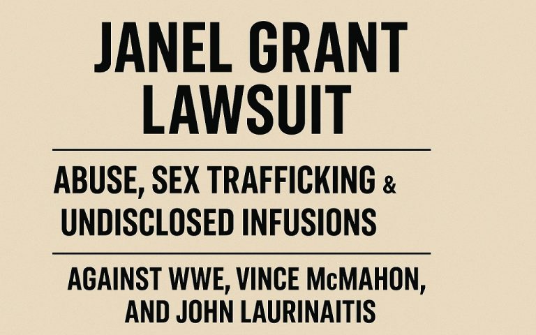 Read more about the article Janel Grant Lawsuit: WWE Abuse Claims, Sex Trafficking Allegations, and Legal Fallout