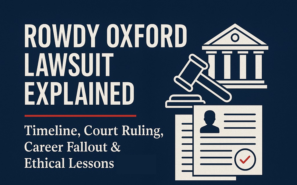 You are currently viewing Rowdy Oxford Lawsuit: Timeline, Allegations, Court Ruling, and Industry Fallout