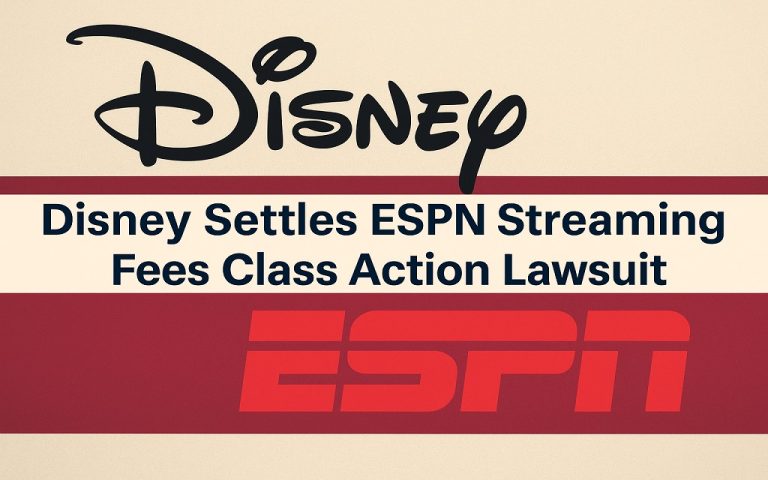 Read more about the article Disney Settles ESPN Streaming Fees Class Action Lawsuit | Settlement & Payout Info