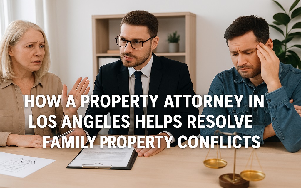 Read more about the article How a Property Attorney in Los Angeles Helps Resolve Family Property Conflicts