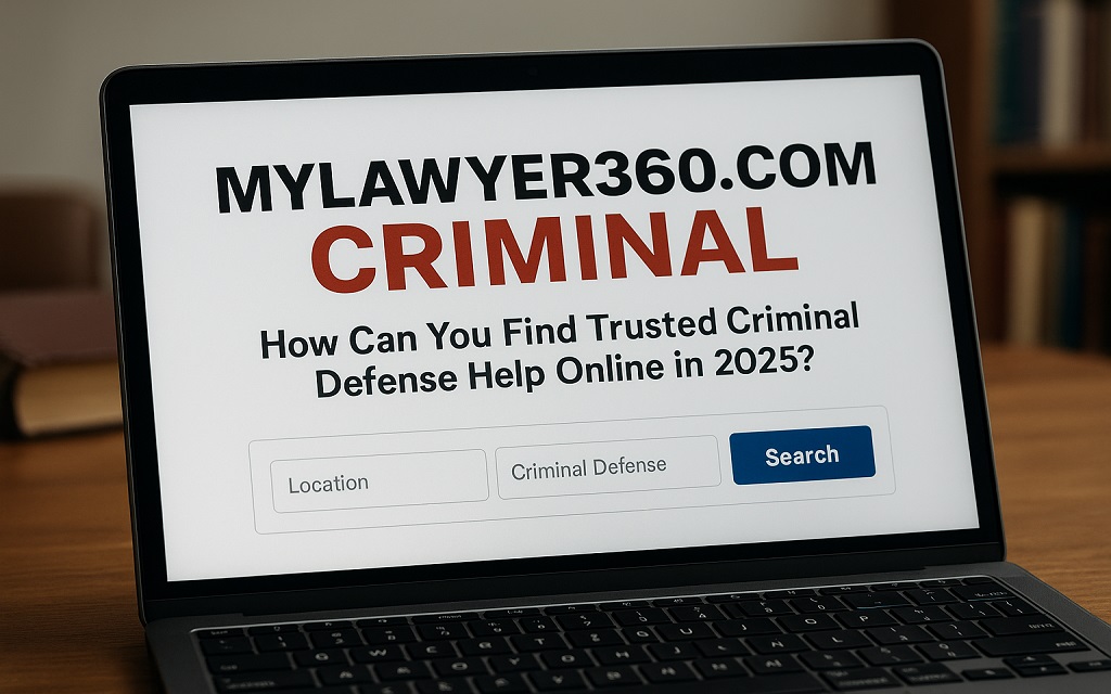 Read more about the article Mylawyer360.com Criminal: How Can You Find Trusted Criminal Defense Help Online in 2025?
