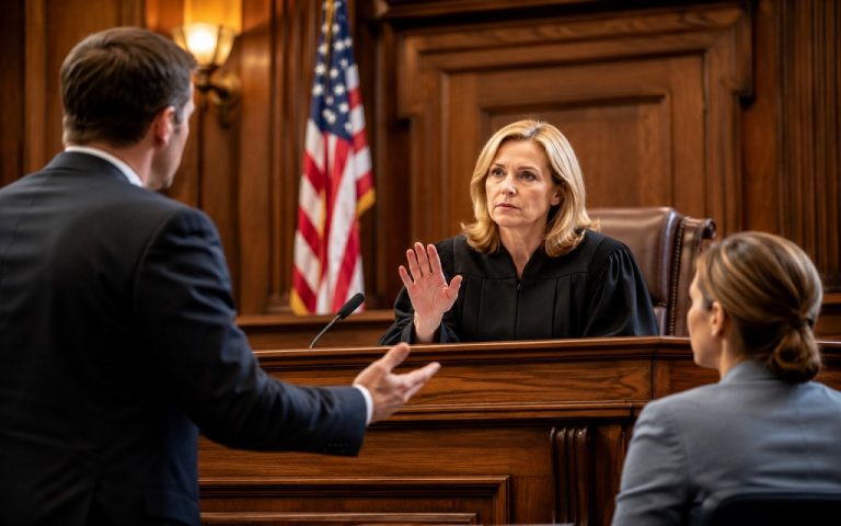 Sustained in Court